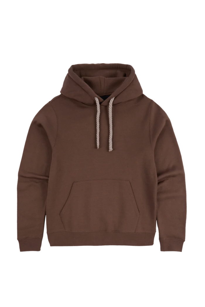 Syna og hoodie brown
