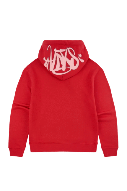 Syna og hoodie red